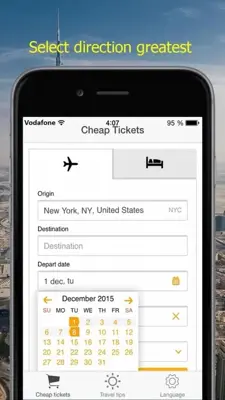 Cheapest Flights android App screenshot 1