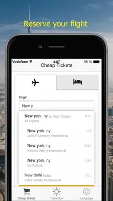 Cheapest Flights android App screenshot 3